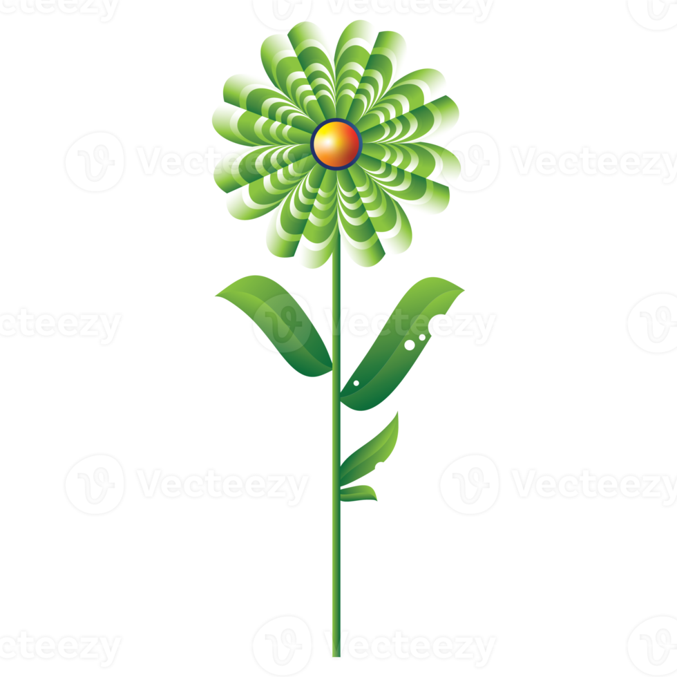 blooming flower design for decoration png