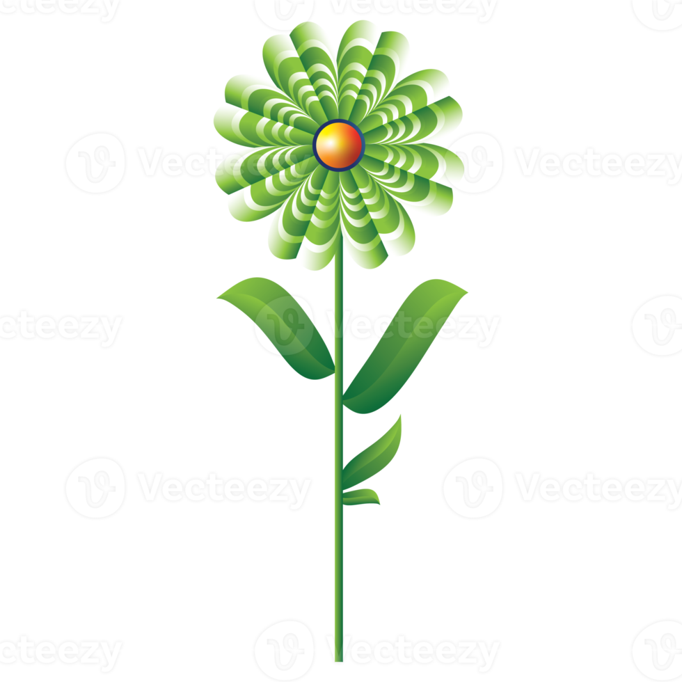 blooming flower design for decoration png