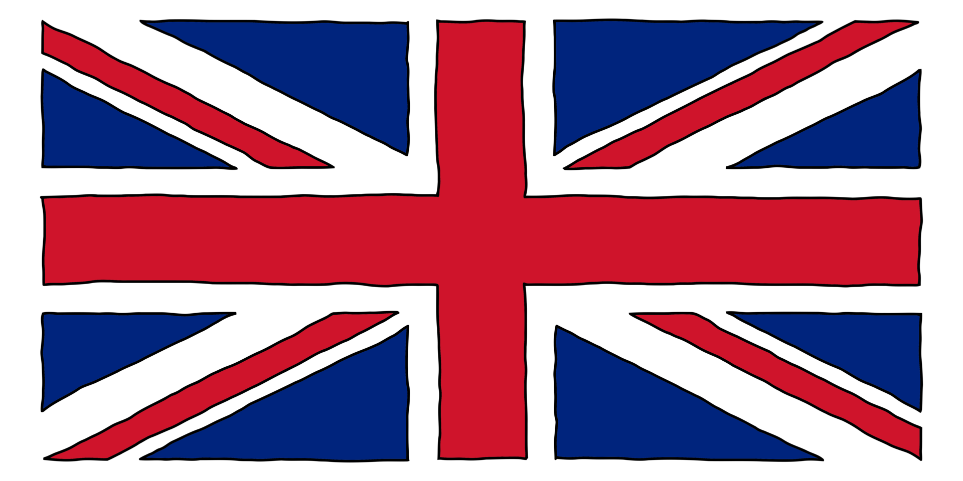 Dessin Du Drapeau De L angleterre drapeau britannique dessiné à la main png transparent 15080707 PNG