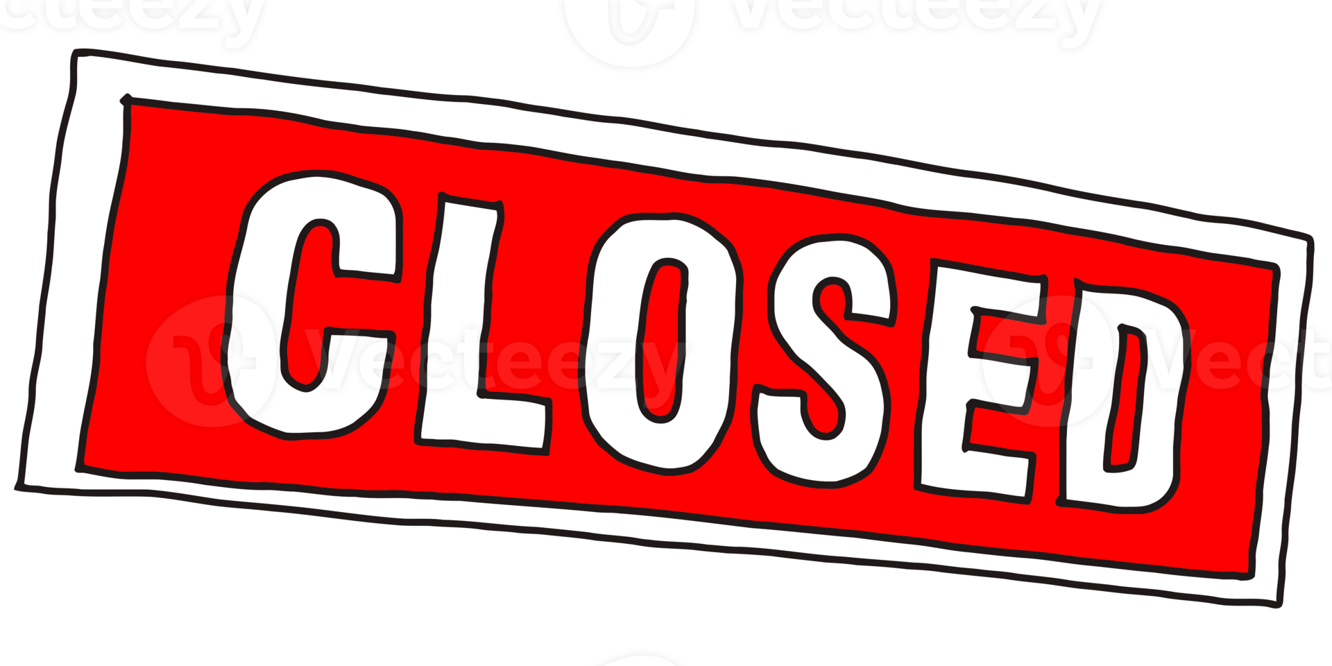 closed sign illustration transparent PNG 15080723 PNG