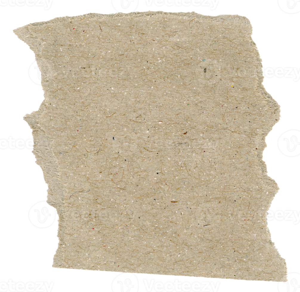 piece of brown corrugated cardboard transparent PNG