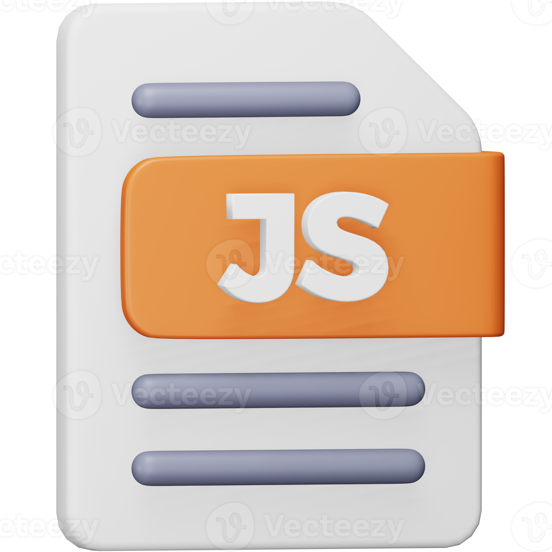 Js file format 3d rendering isometric icon. 15081382 PNG