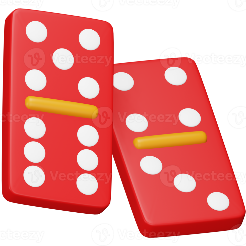 Casino-Würfel 3D-Rendering isometrisches Symbol. png