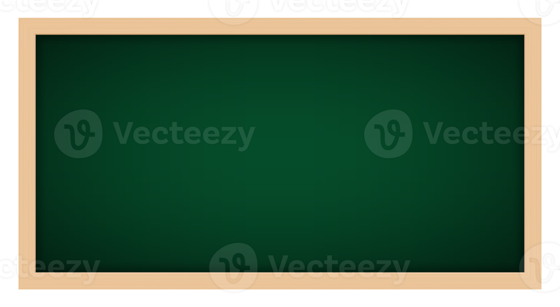 Empty green chalkboard 15082030 PNG