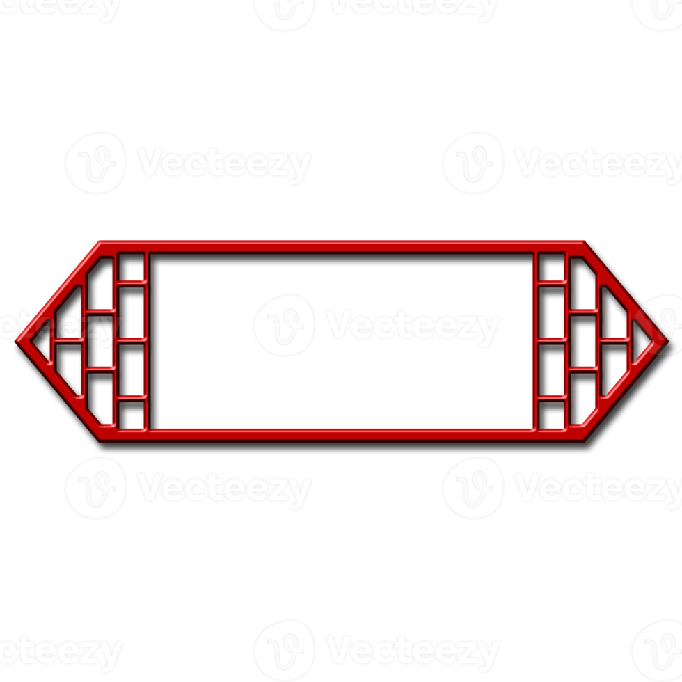 Chinese Window Frame. 15082233 PNG