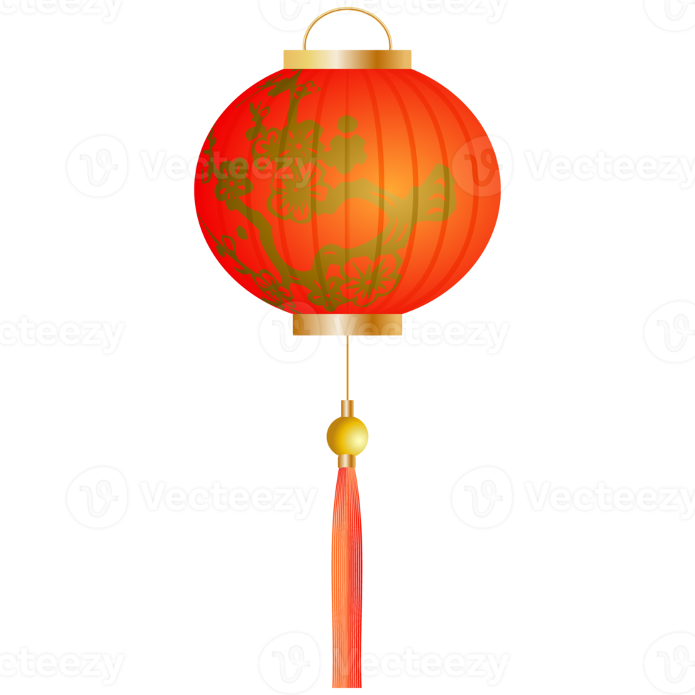 Chinese Lantern Illustration. png