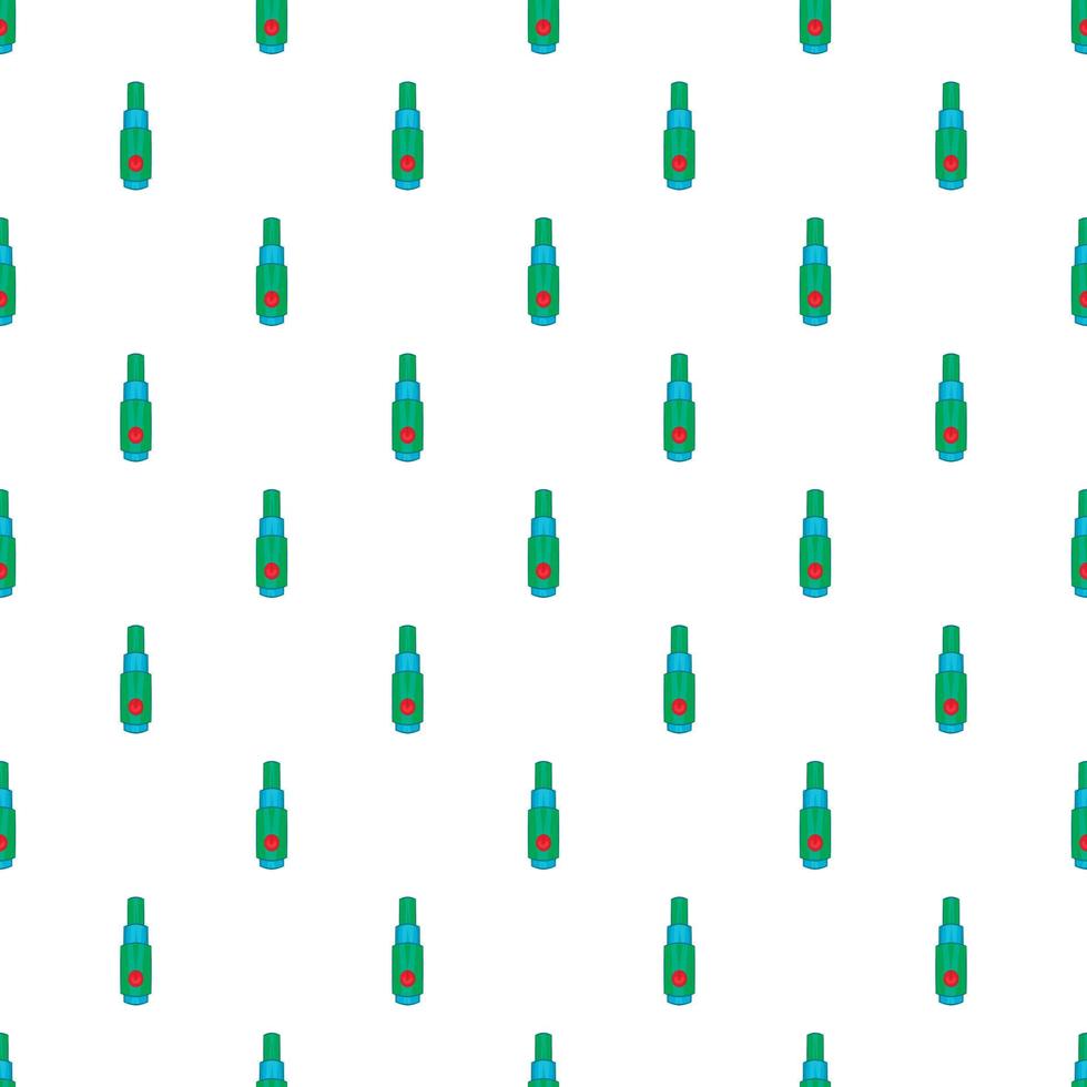 Refill bottle pattern, cartoon style vector