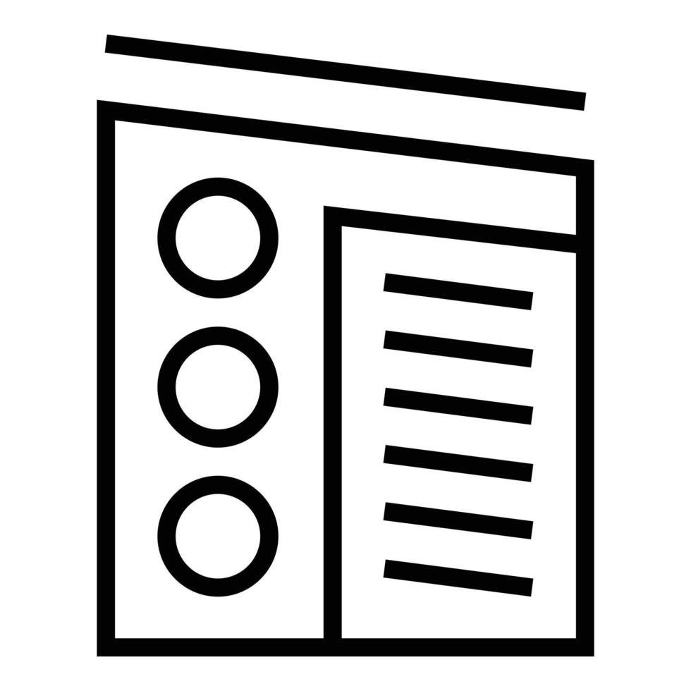 Dwelling villa icon outline vector. Home building vector