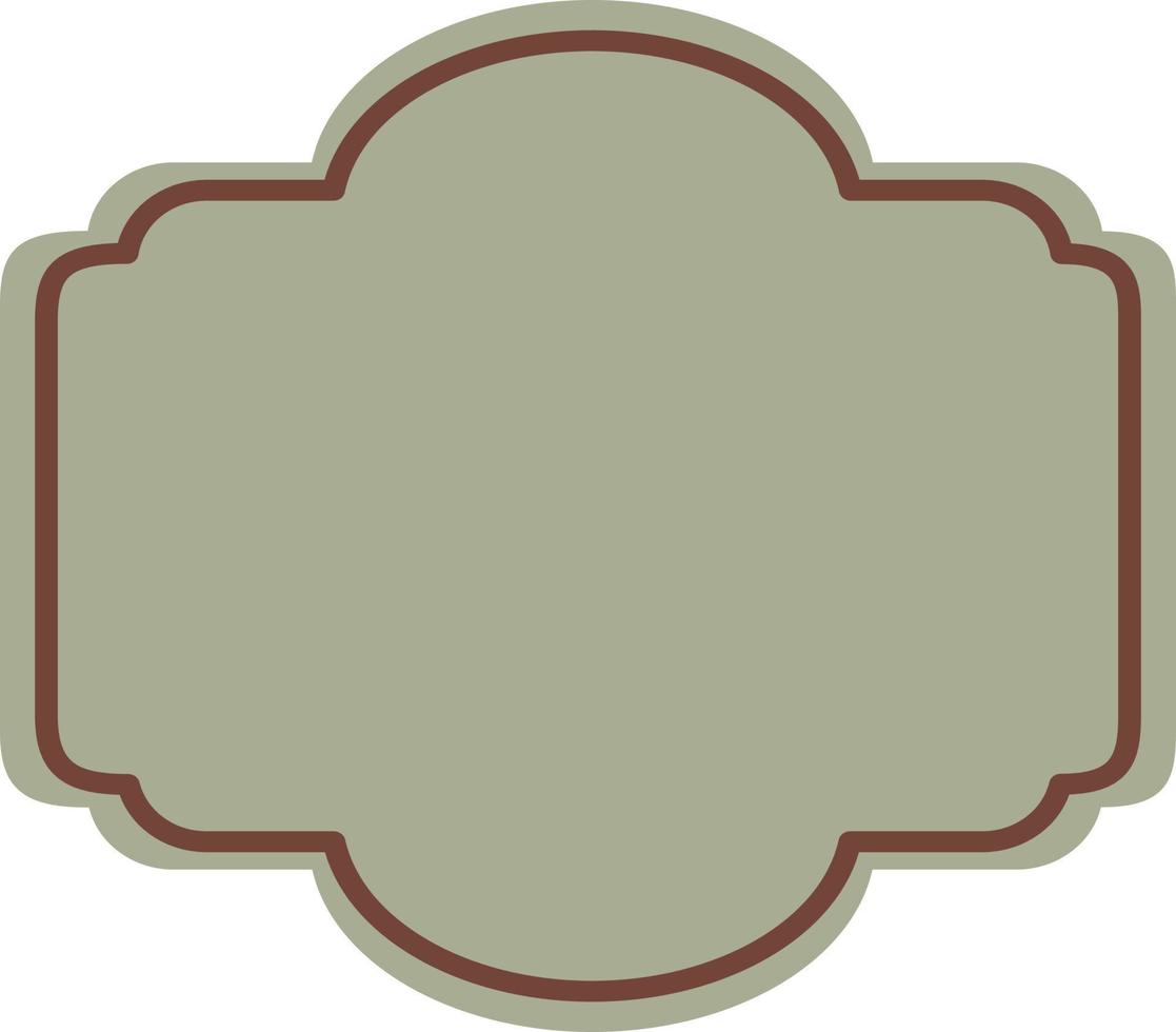 vintage style label design. vector