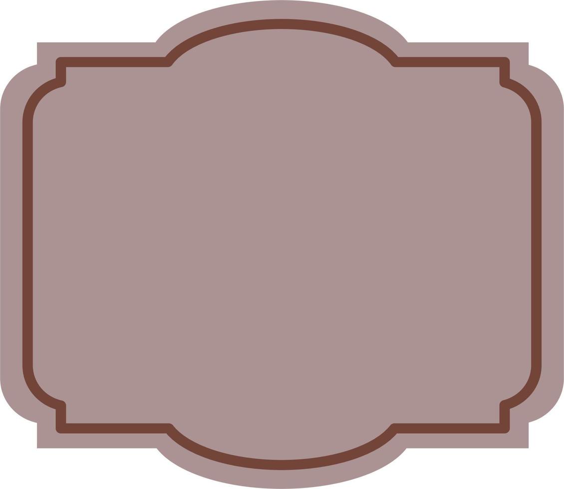 vintage style label design. vector