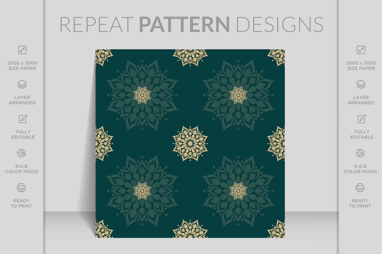 Floral seamless pattern background. Elegant texture for fabric art, wallpapers, textile, wrapping. vector