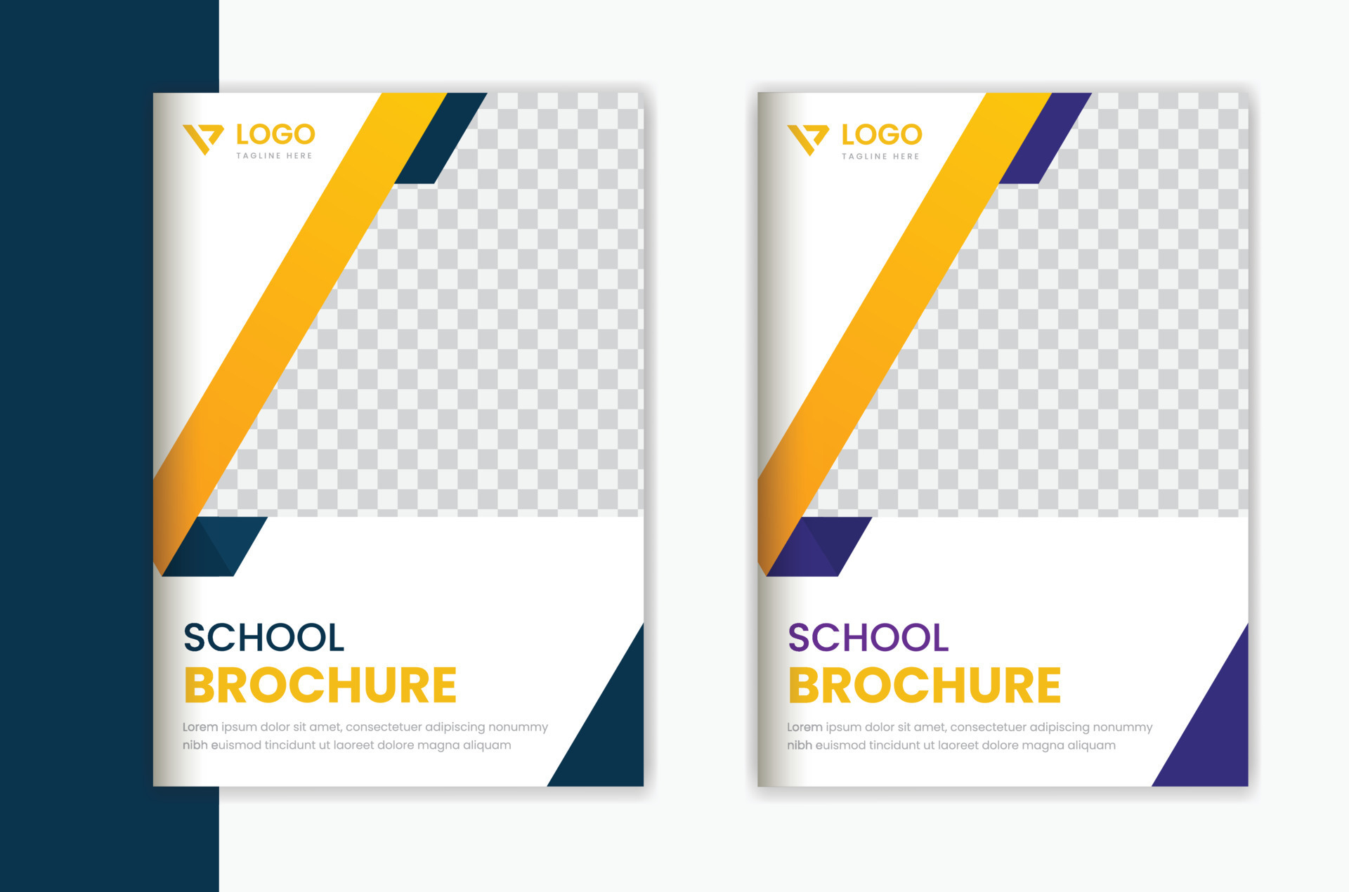School Admission Cover Design Brochure Design Template Education school-admission-cover-design-brochure-design-template-education