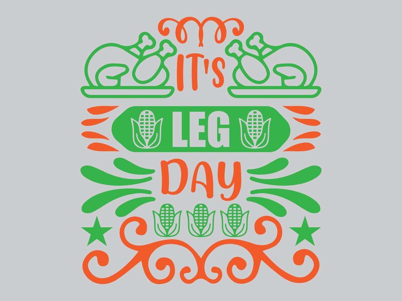 Thanksgiving T Shirt Design File vector