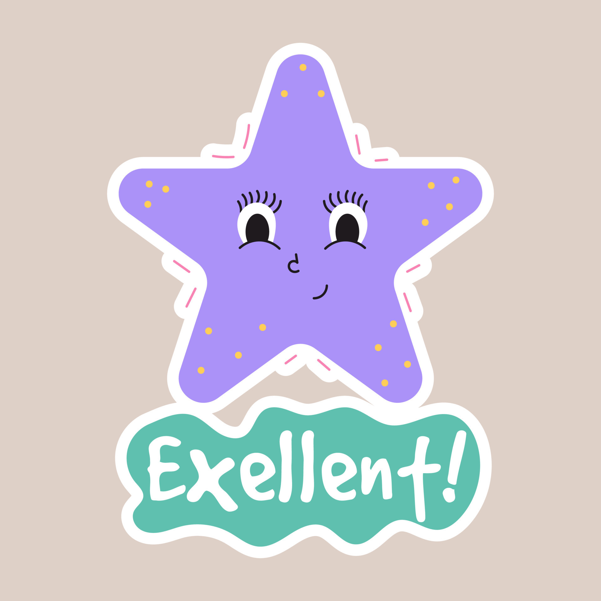 Good Job Star | Sticker