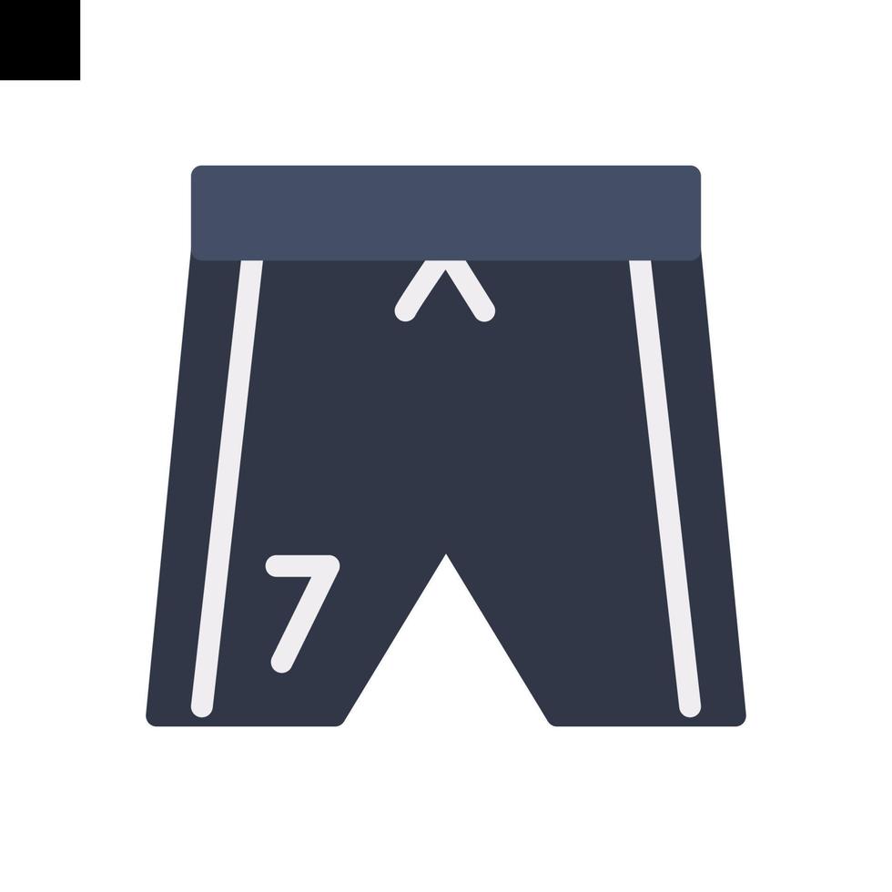 shorts icon logo vector flat style