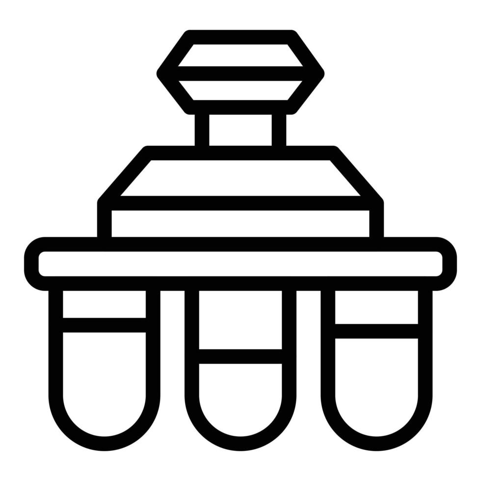 Water purification icon outline vector. Reverse filter vector