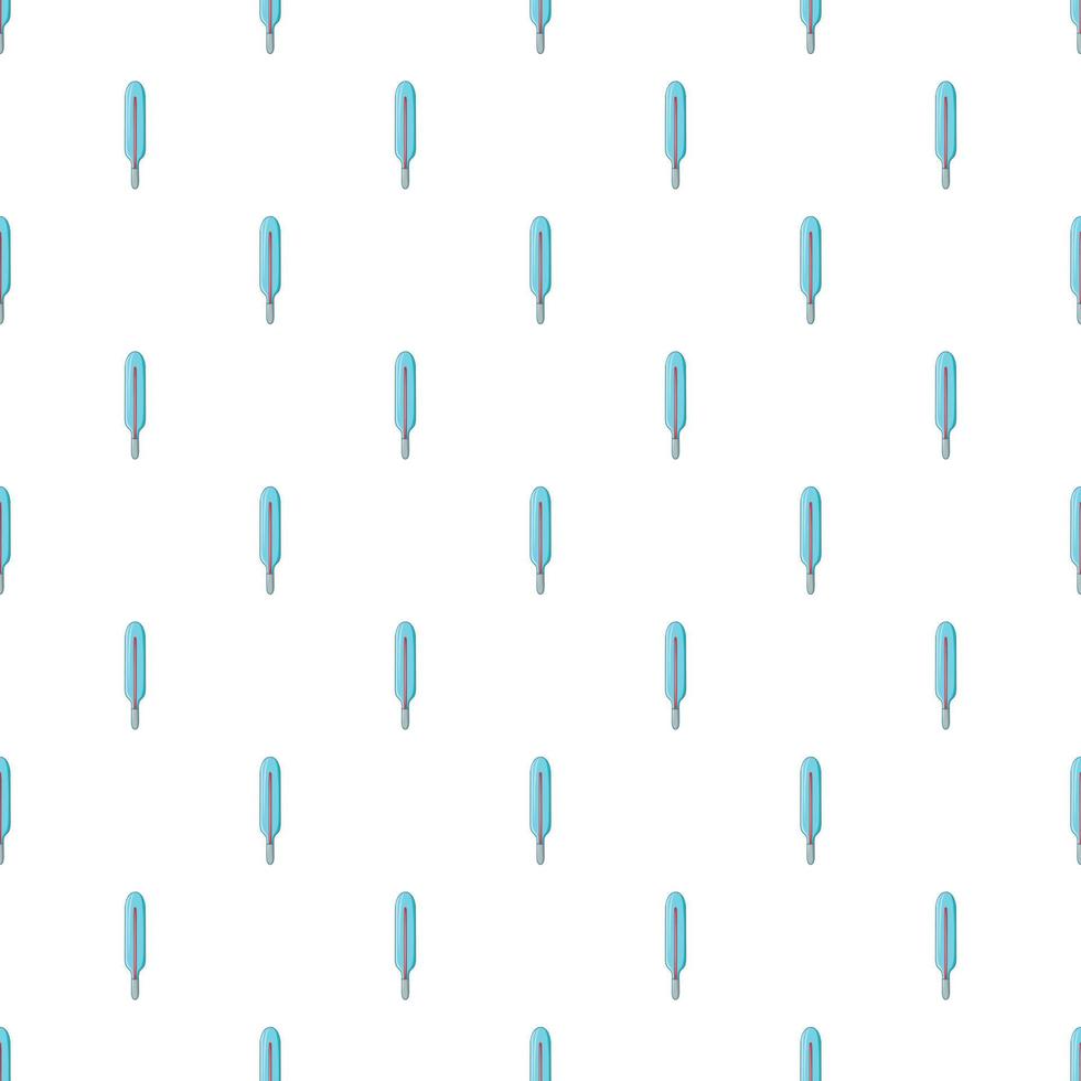 Thermometer pattern, cartoon style vector