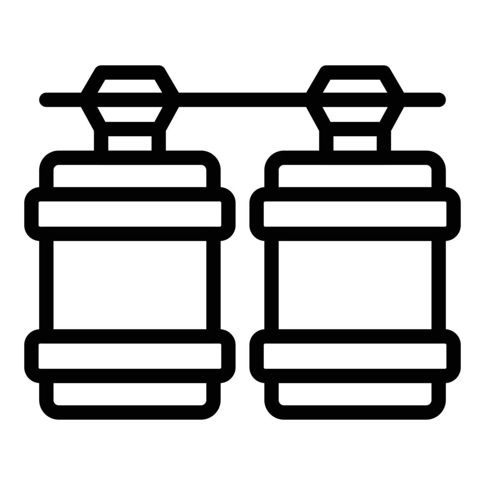 Home water osmosis icon outline vector. Filter system vector