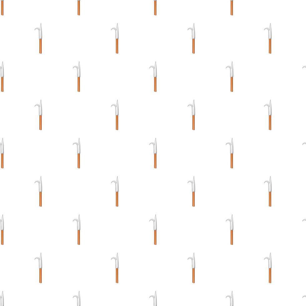 Hook pattern, cartoon style vector