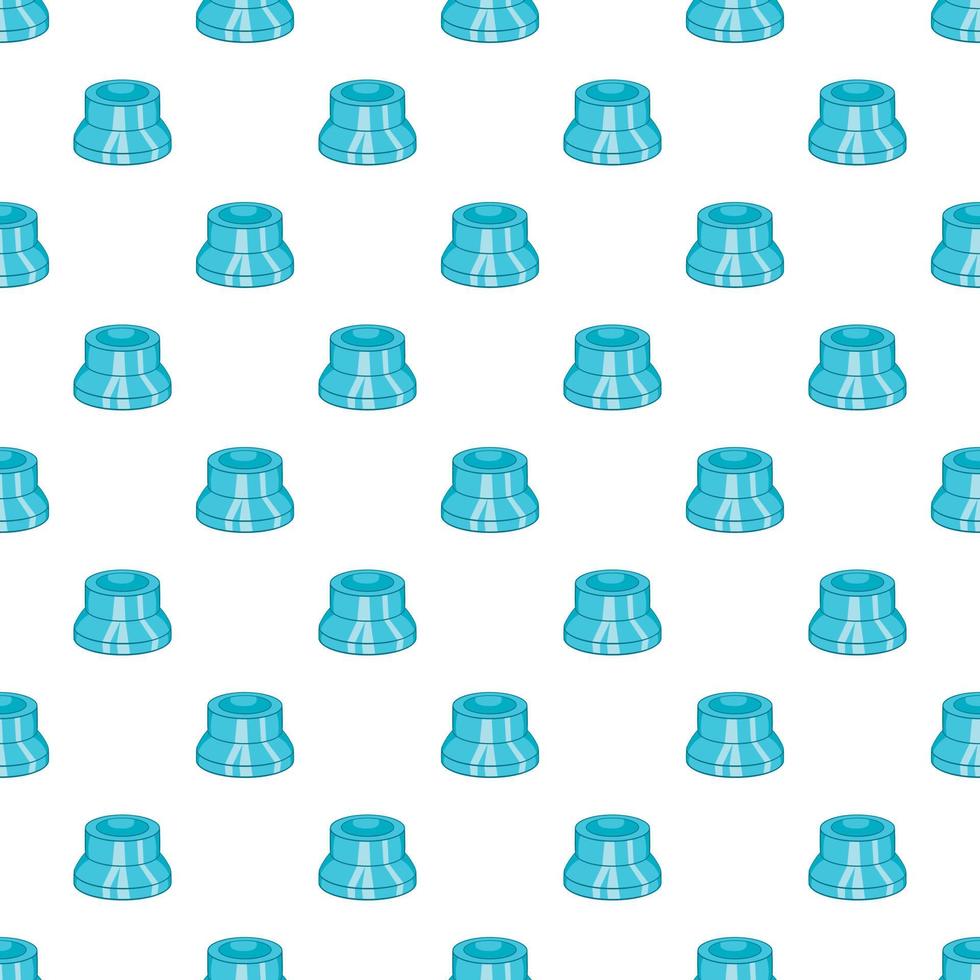 Vaping device spare part pattern, cartoon style vector