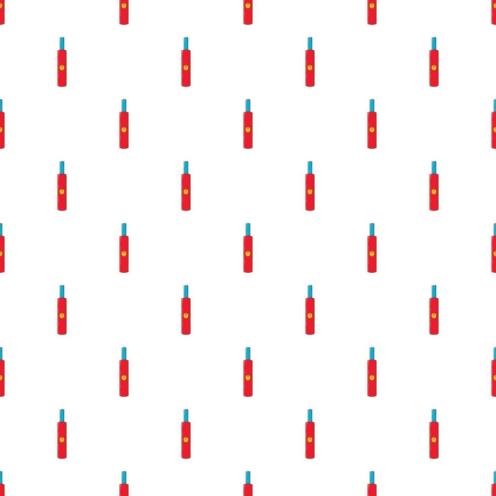 Electronic cigarette pattern, cartoon style vector