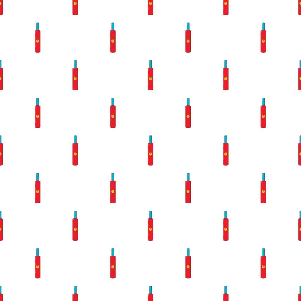 Electronic cigarette pattern, cartoon style vector