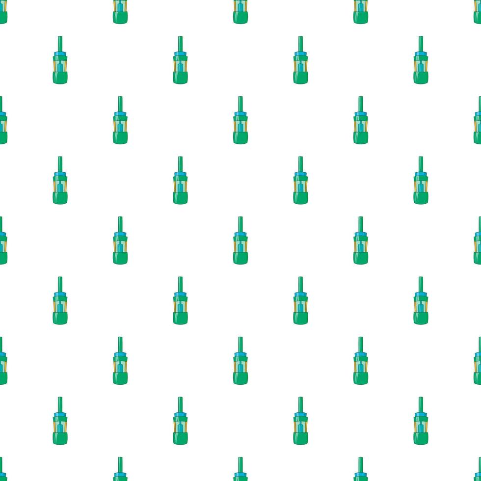 Electronic cigarette cartridge pattern vector