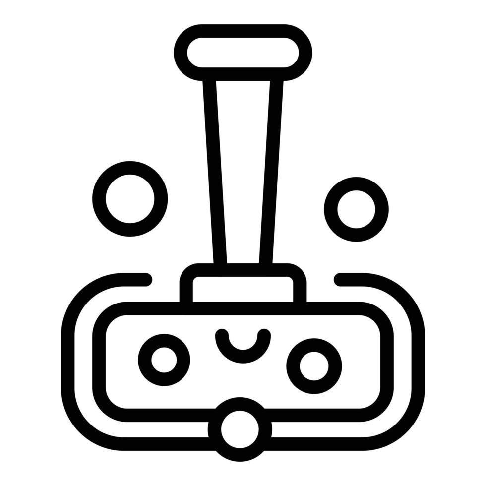 Home clean mop icon outline vector. Work cleaner vector