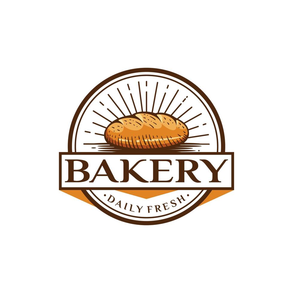 Bakery logo design vector