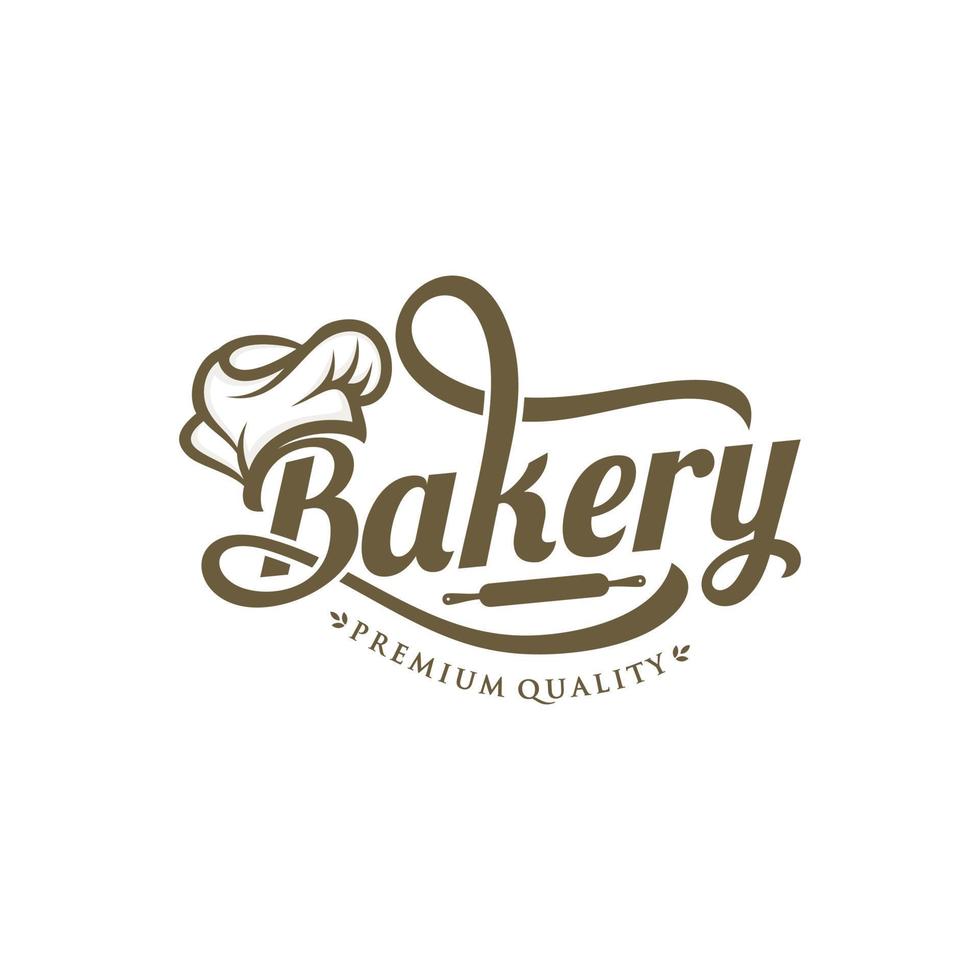 Bakery logo design vector
