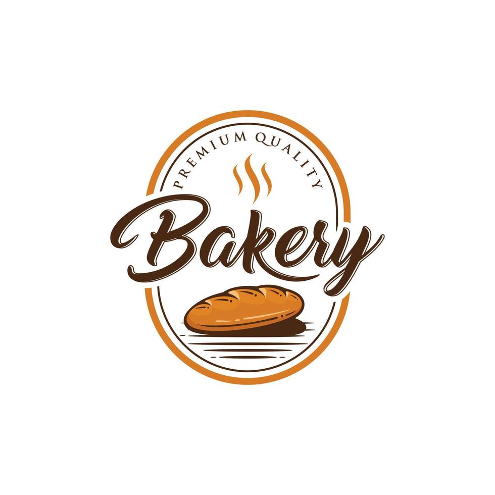 Bakery logo design vector