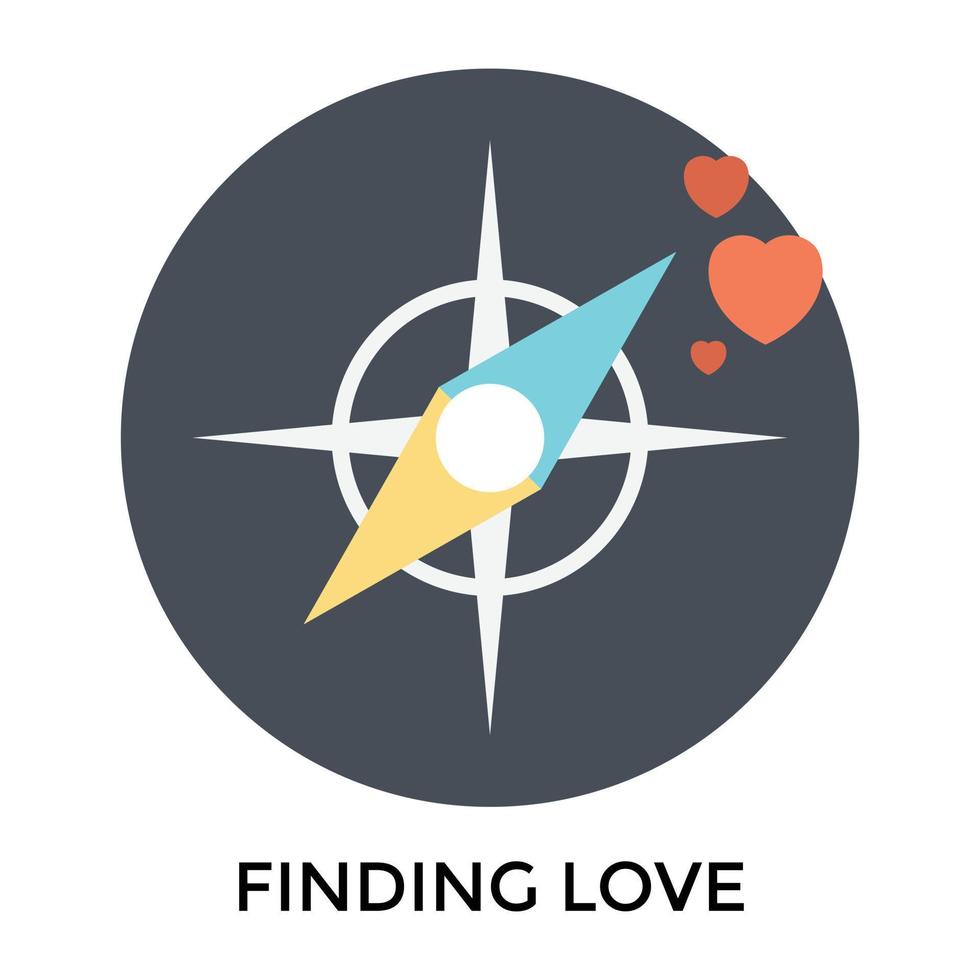 Compass of Love 15088336 Vector Art at Vecteezy