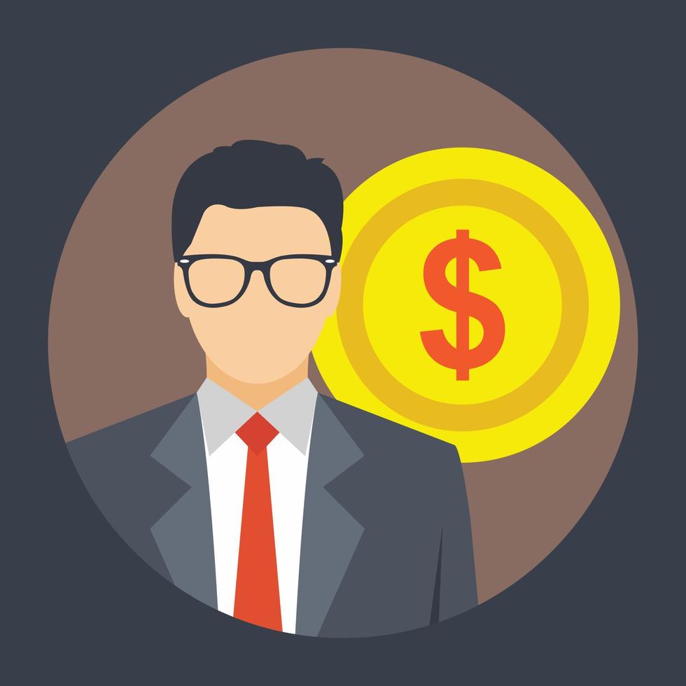 Trendy  Investor Concepts vector