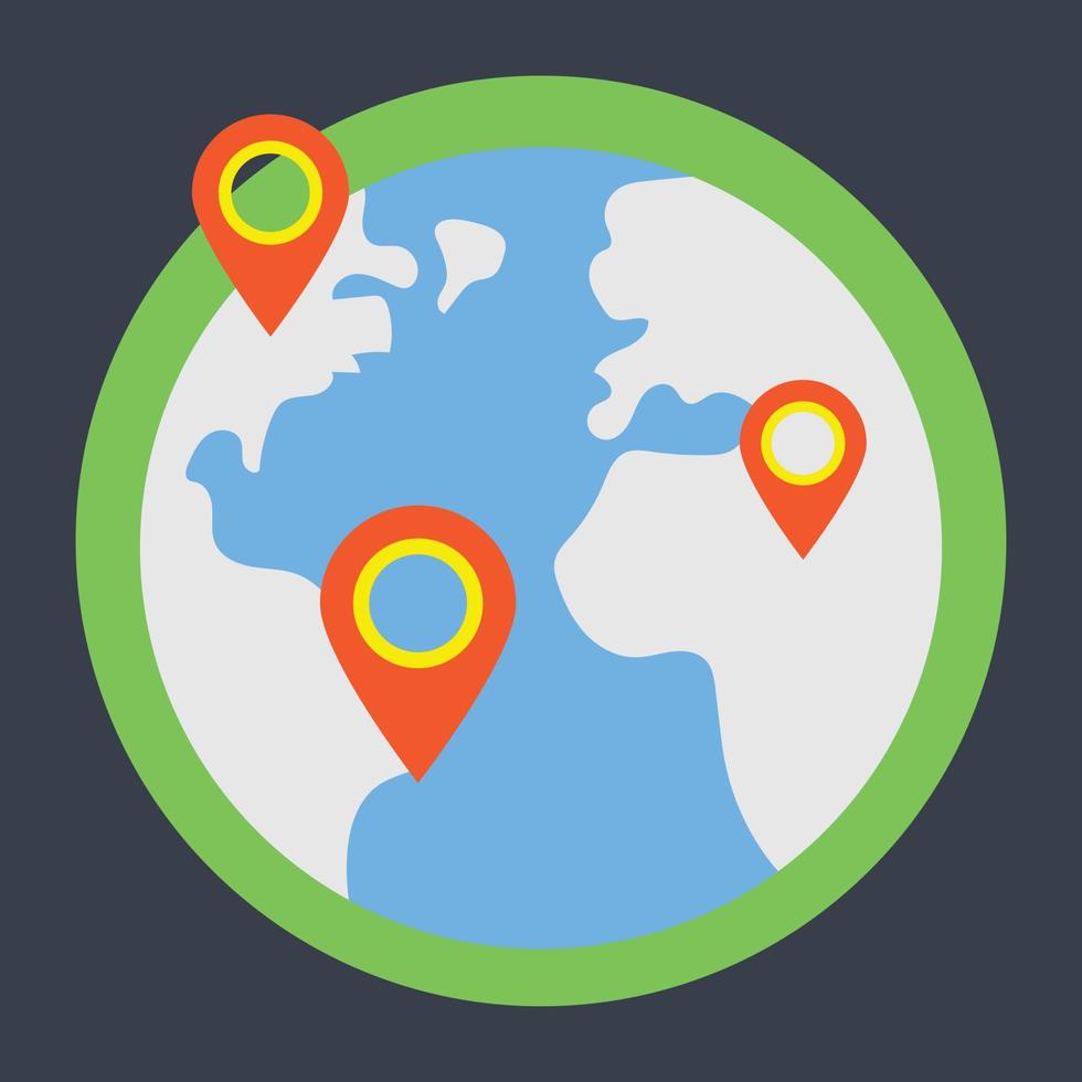 Global Positioning System 15088498 Vector Art at Vecteezy