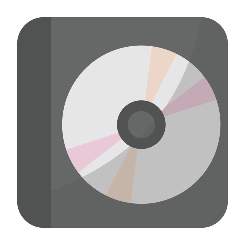 Trendy Compact Disk vector