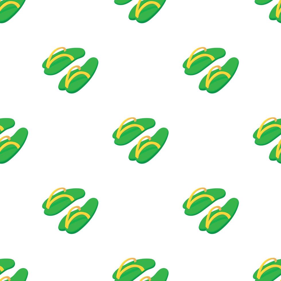 Summer flip-flops pattern seamless vector