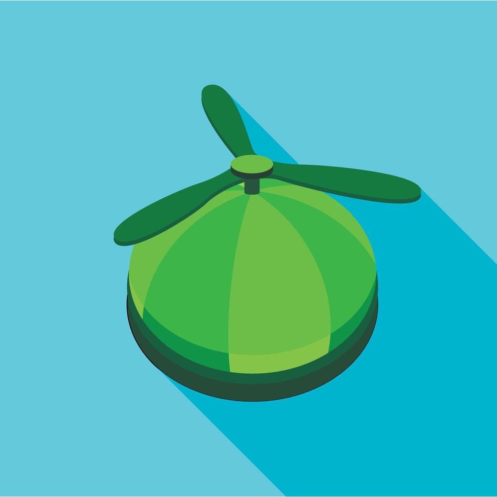 Propeller hat icon, flat style 15089548 Vector Art at Vecteezy