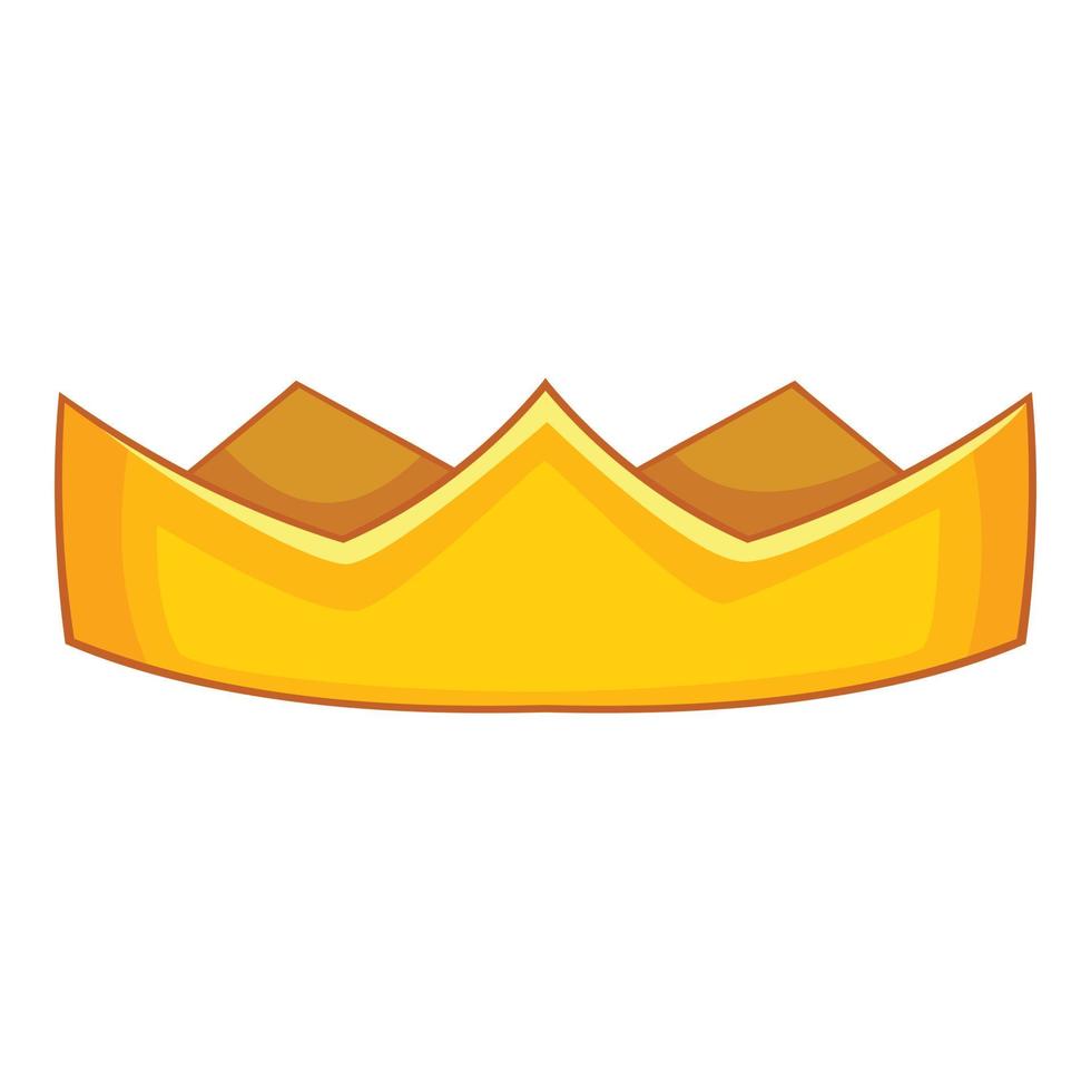 icono de la corona de barón, estilo de dibujos animados vector