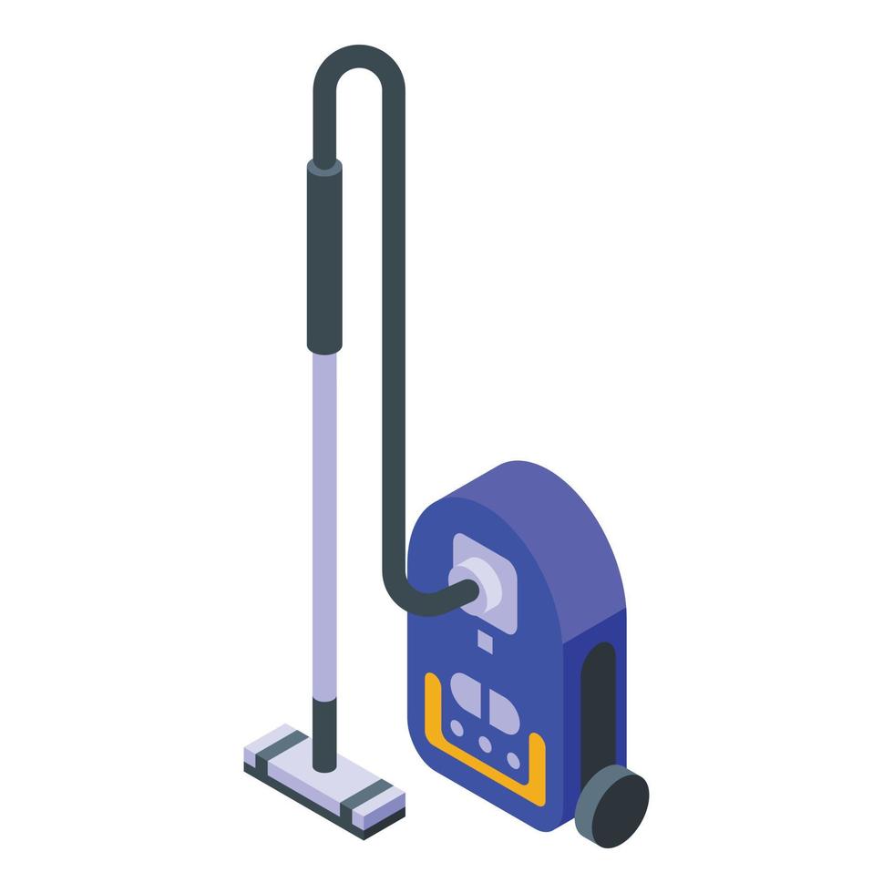 Vacuum cleaner icon isometric vector. Clean machine vector