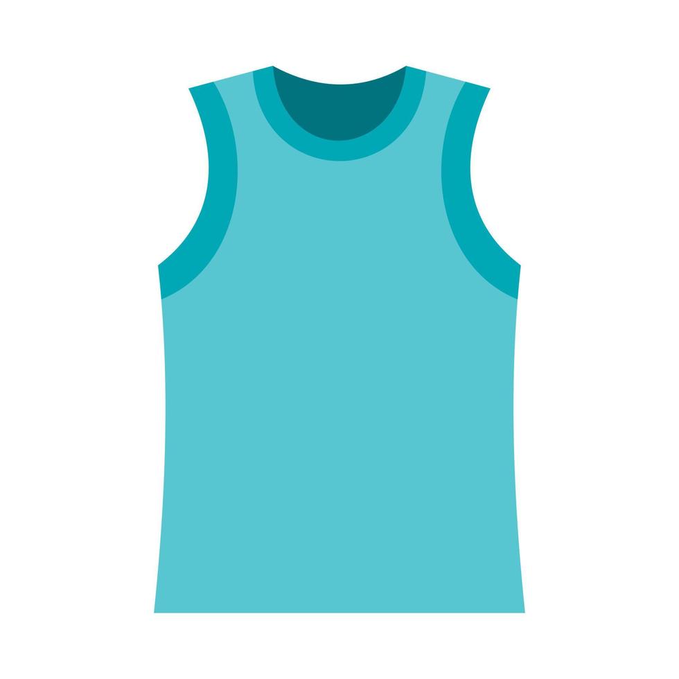 icono de camiseta, tipo plano vector