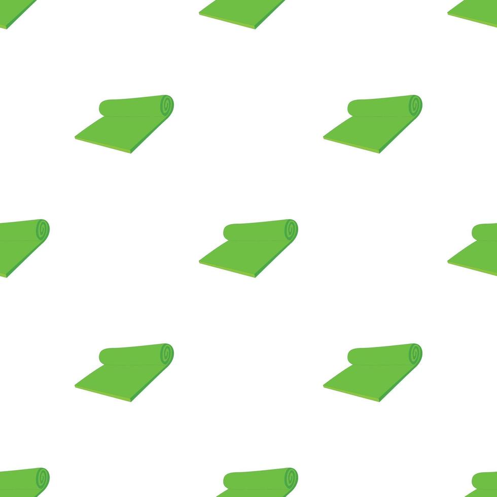 Yoga mat pattern seamless vector