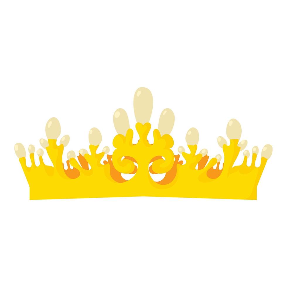Garland icon, cartoon style vector