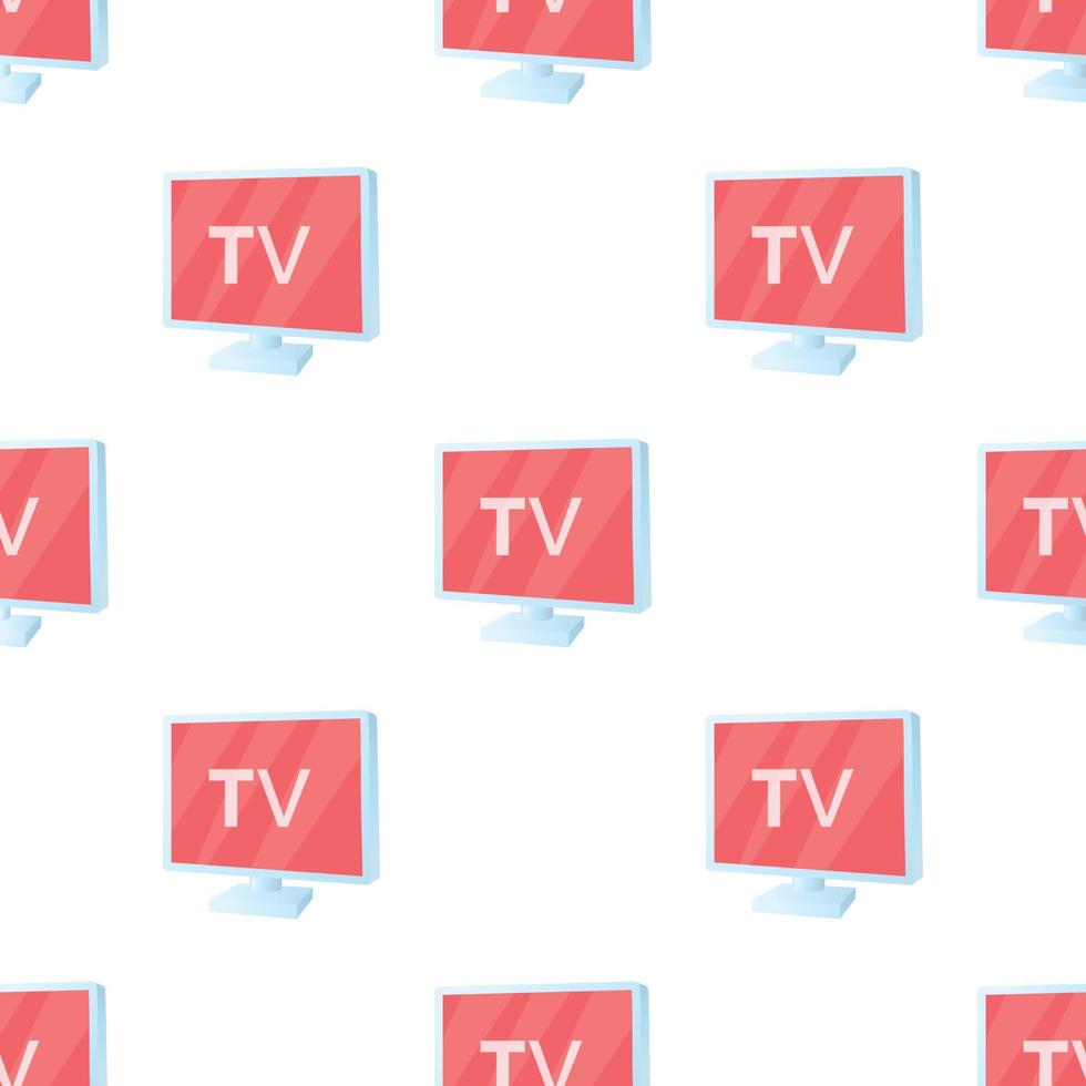 TV screen pattern seamless vector