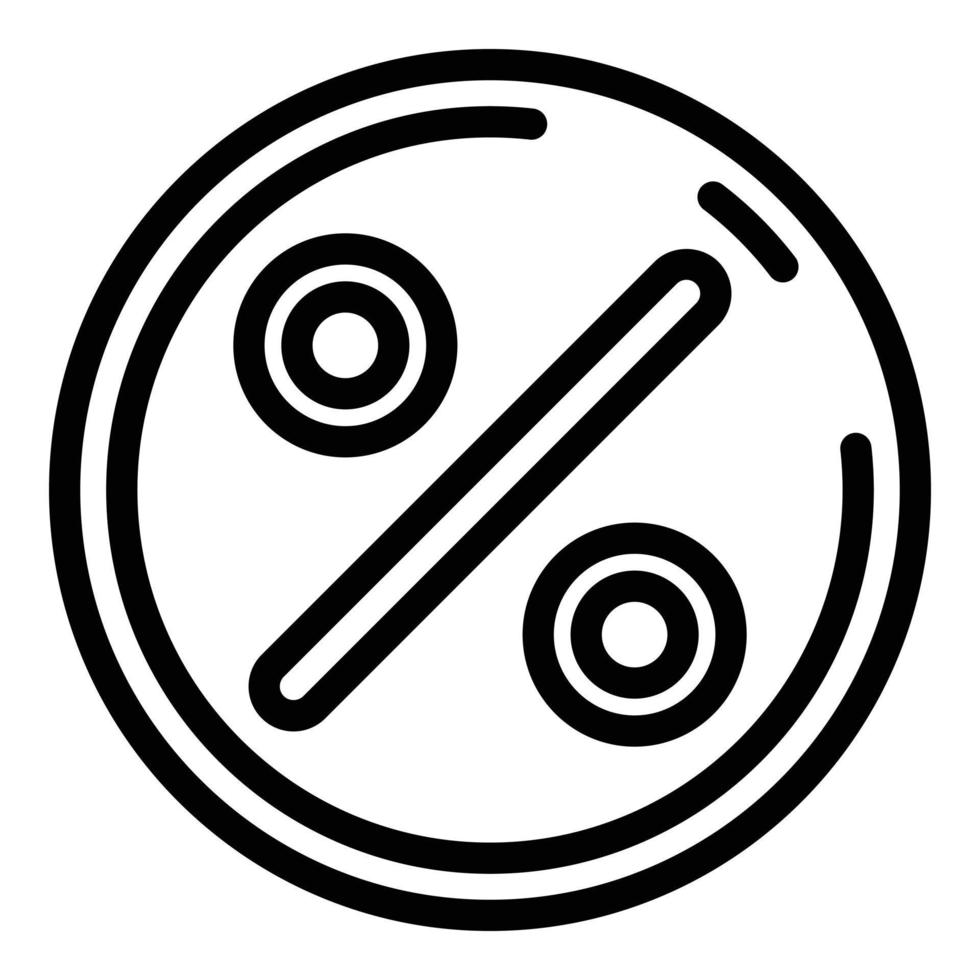 Sale tag label icon outline vector. Promo code vector