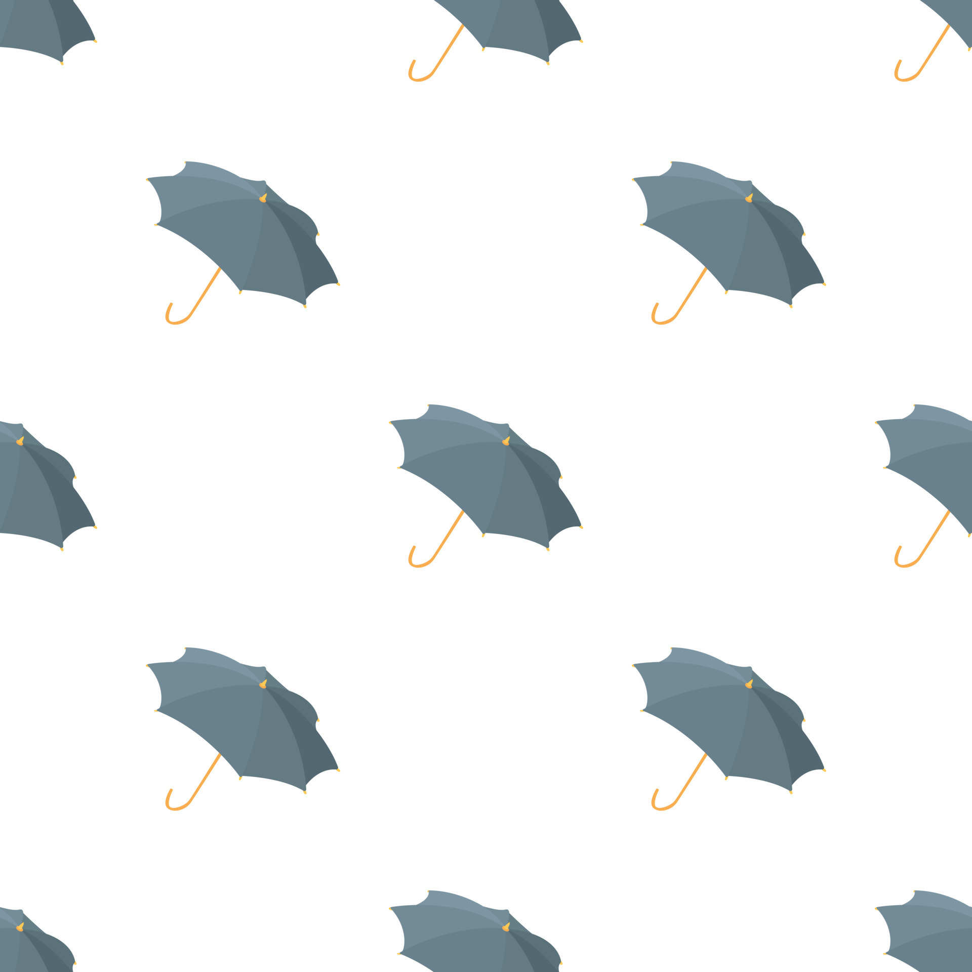 Umbrella pattern seamless vector 15091163 Vector Art at Vecteezy