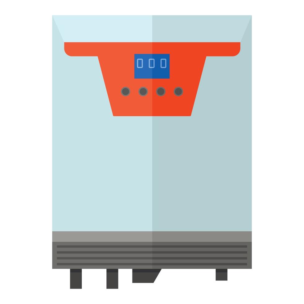 Boiler icon, flat style vector