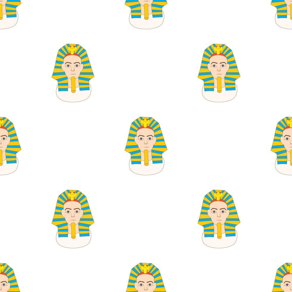 Egyptian pharaoh pattern seamless vector