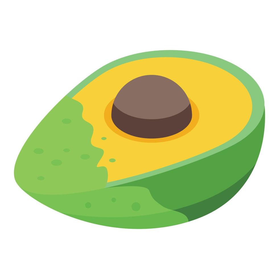 Avocado bacteria icon isometric vector. Safety hygiene vector