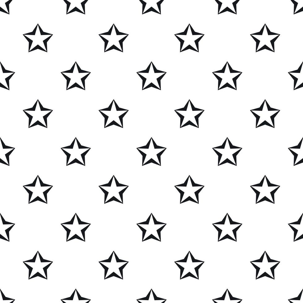 Convex five pointed celestial star pattern vector