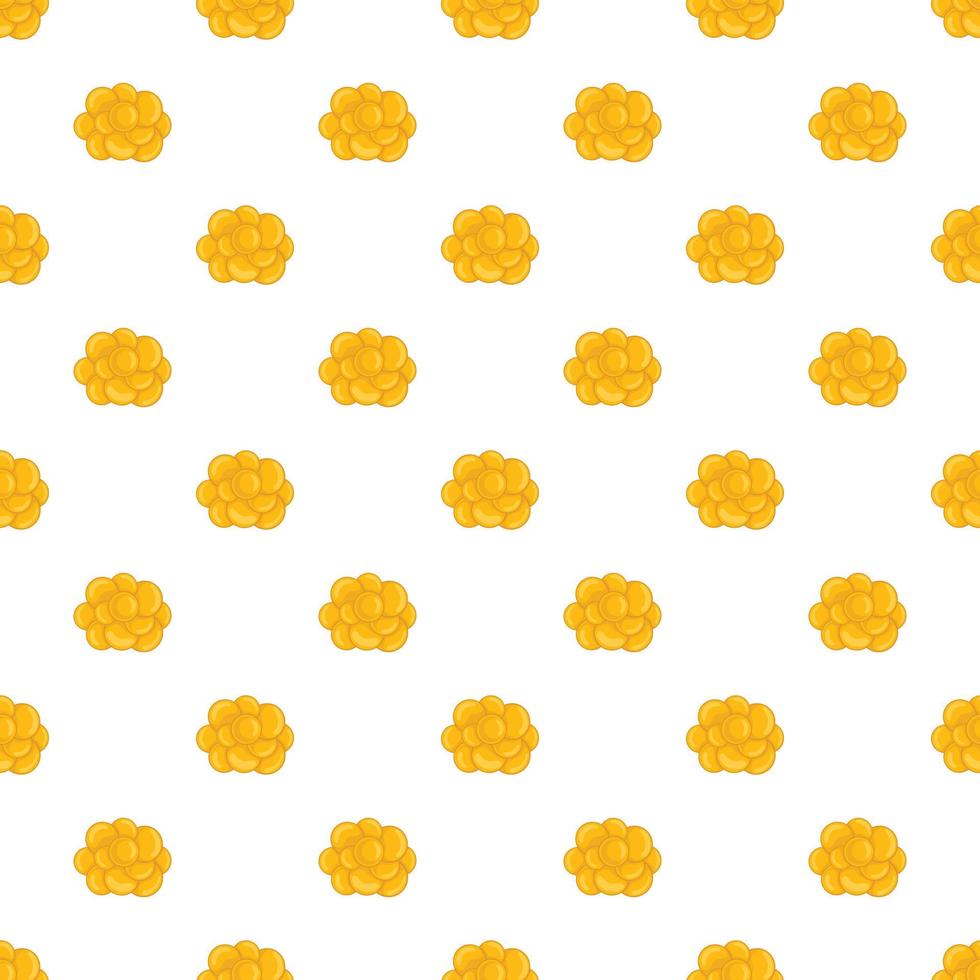 Ovary pattern, cartoon style vector
